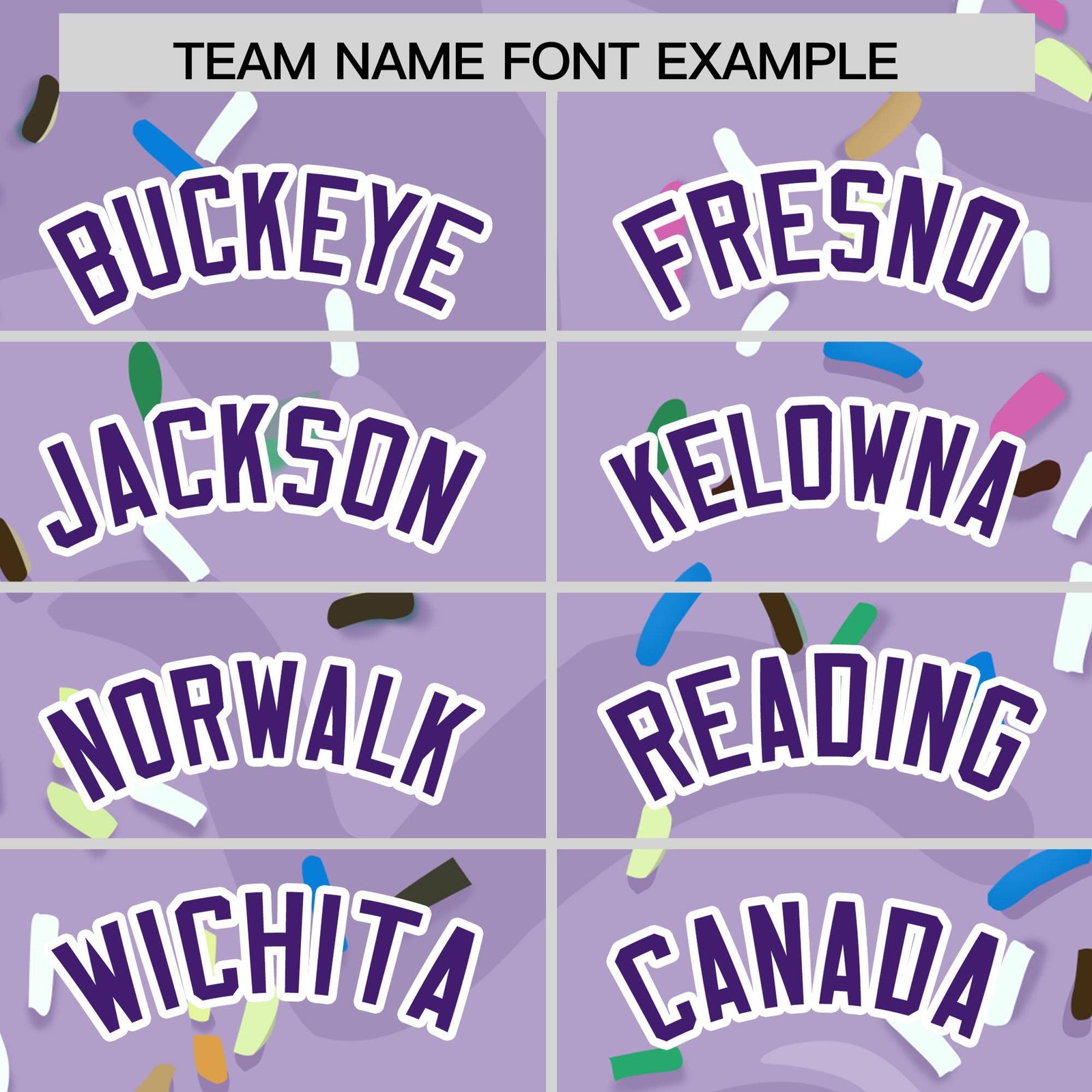 Custom Light Purple Ice Cream Cone Graffiti Pattern Fashion Authentic Baseball Jersey