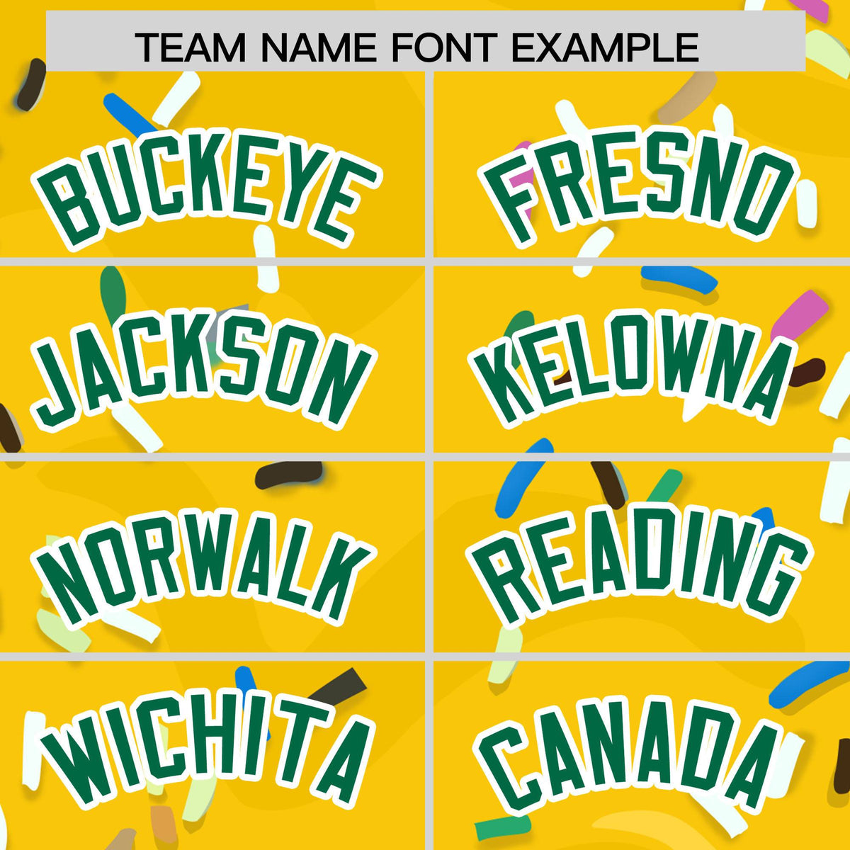 Custom Gold Ice Cream Cone Graffiti Pattern Fashion Authentic Baseball Jersey