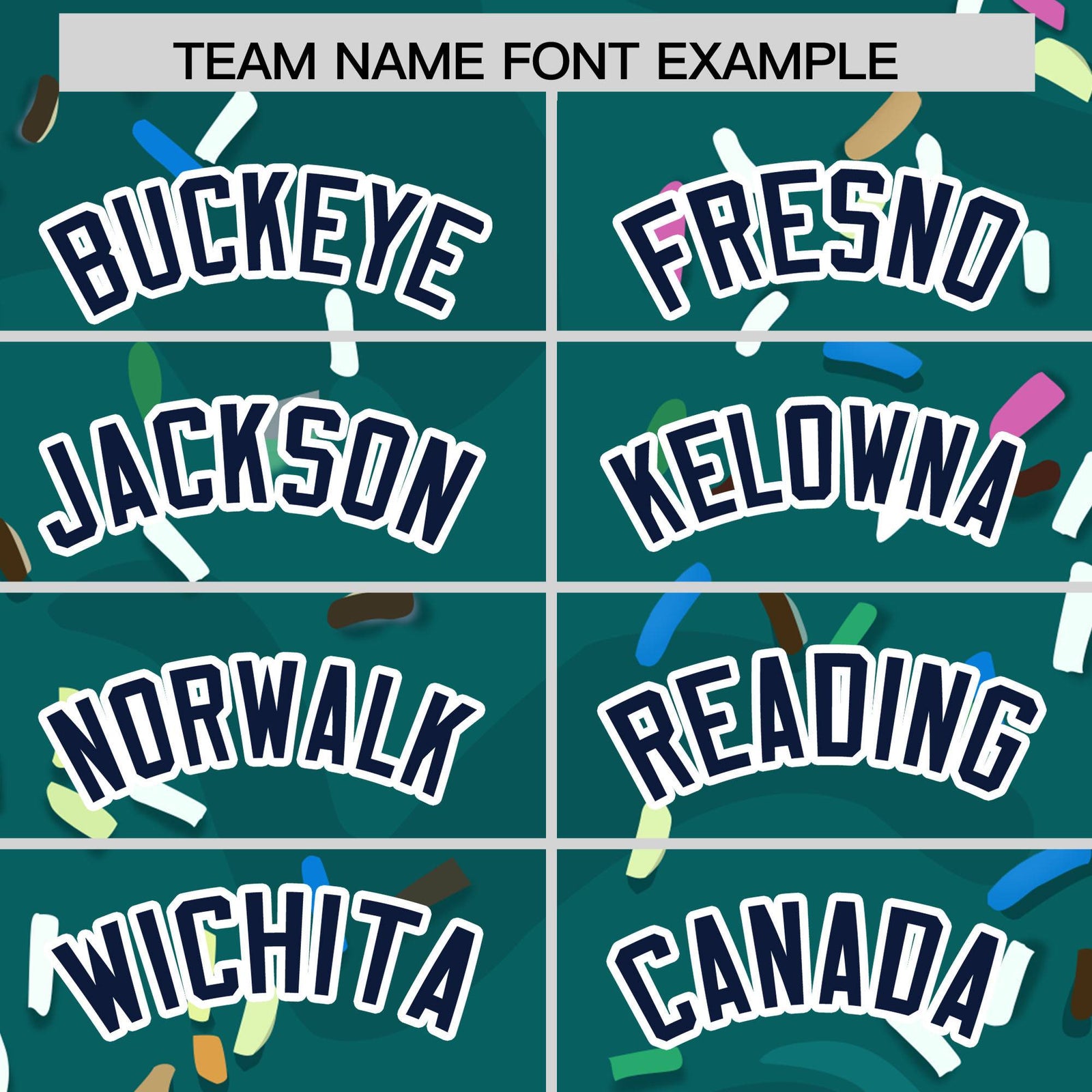 Custom Aqua Ice Cream Cone Graffiti Pattern Fashion Authentic Baseball Jersey