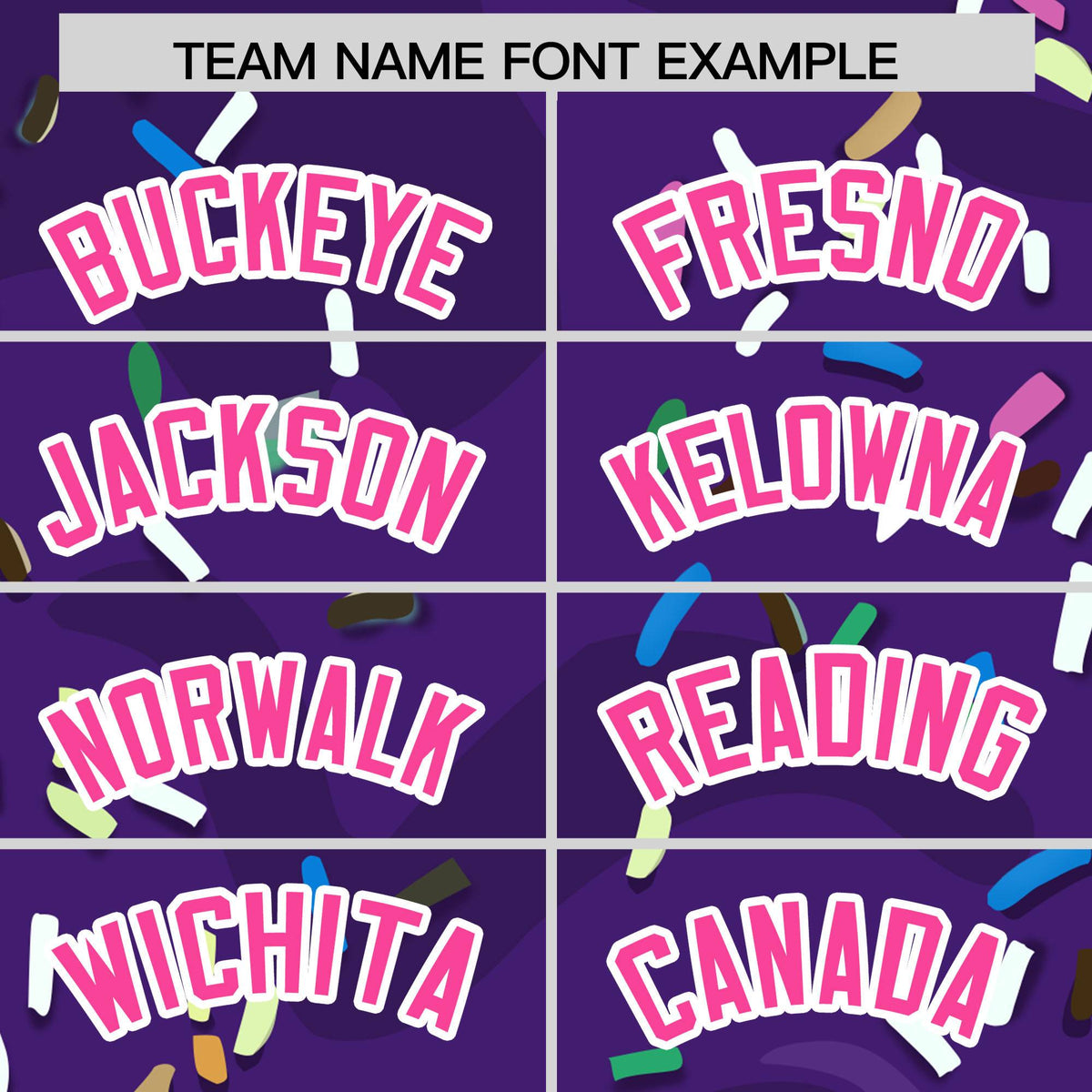 Custom Purple Ice Cream Cone Graffiti Pattern Fashion Authentic Baseball Jersey