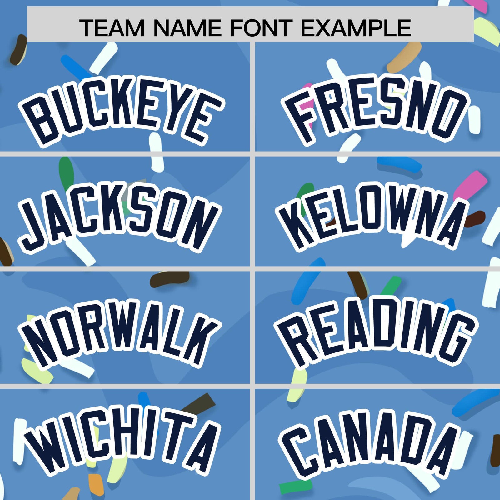 Custom Powder Blue Ice Cream Cone Graffiti Pattern Fashion Authentic Baseball Jersey