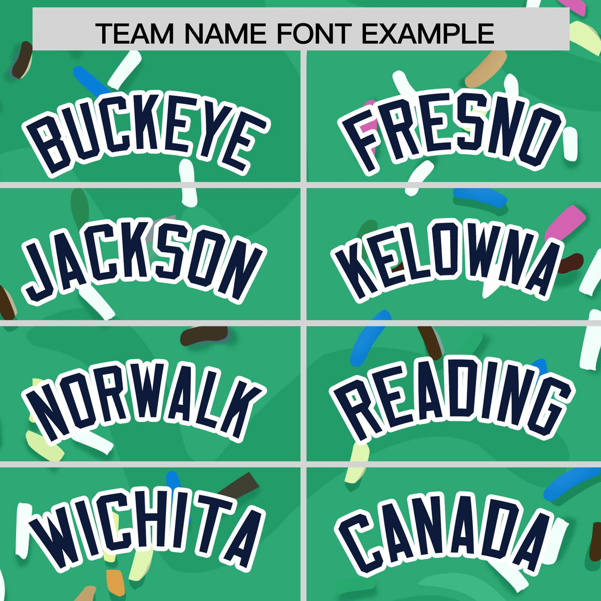 Custom Brilliant Green Ice Cream Cone Graffiti Pattern Fashion Authentic Baseball Jersey