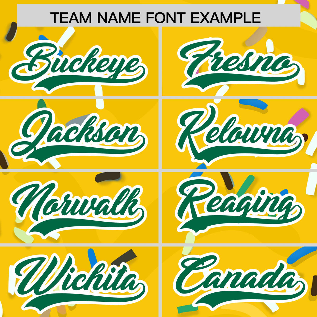 Custom Gold Ice Cream Cone Graffiti Pattern Fashion Authentic Baseball Jersey