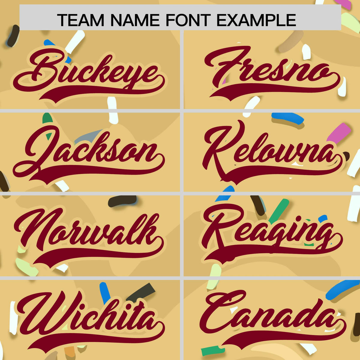 Custom Khaki Ice Cream Cone Graffiti Pattern Fashion Authentic Baseball Jersey