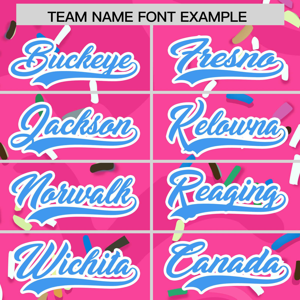 Custom Pink Ice Cream Cone Graffiti Pattern Fashion Authentic Baseball Jersey