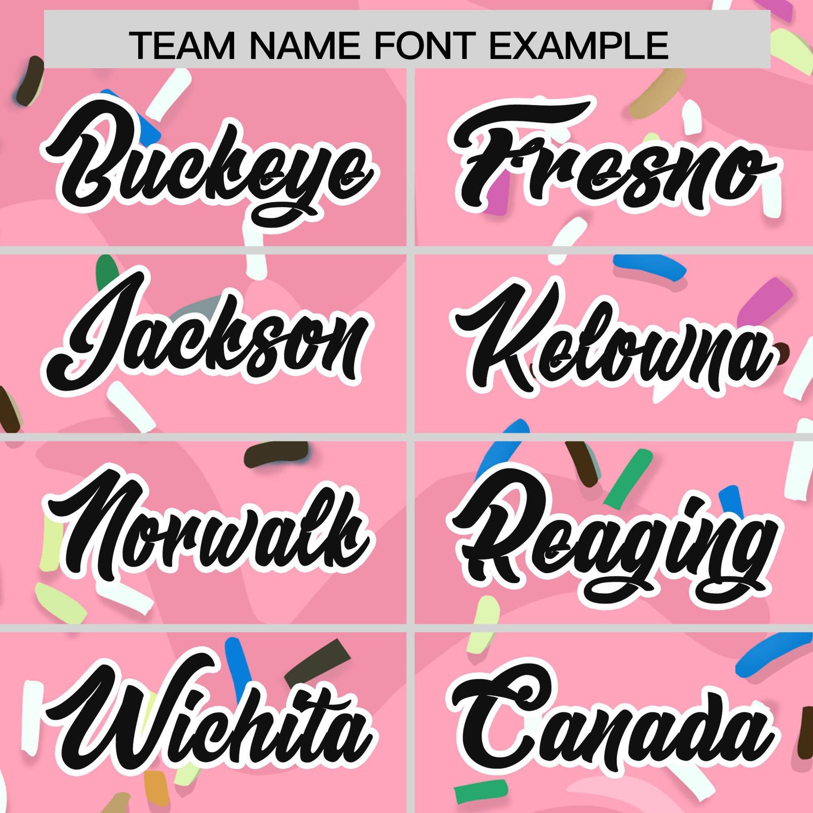 Custom Light Pink Ice Cream Cone Graffiti Pattern Fashion Authentic Baseball Jersey