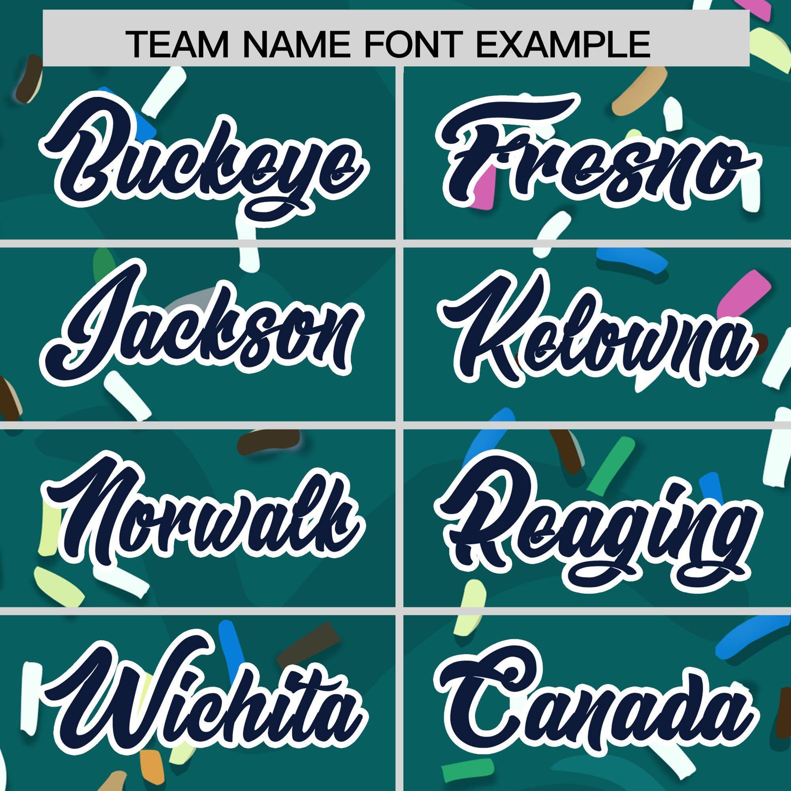 Custom Aqua Ice Cream Cone Graffiti Pattern Fashion Authentic Baseball Jersey