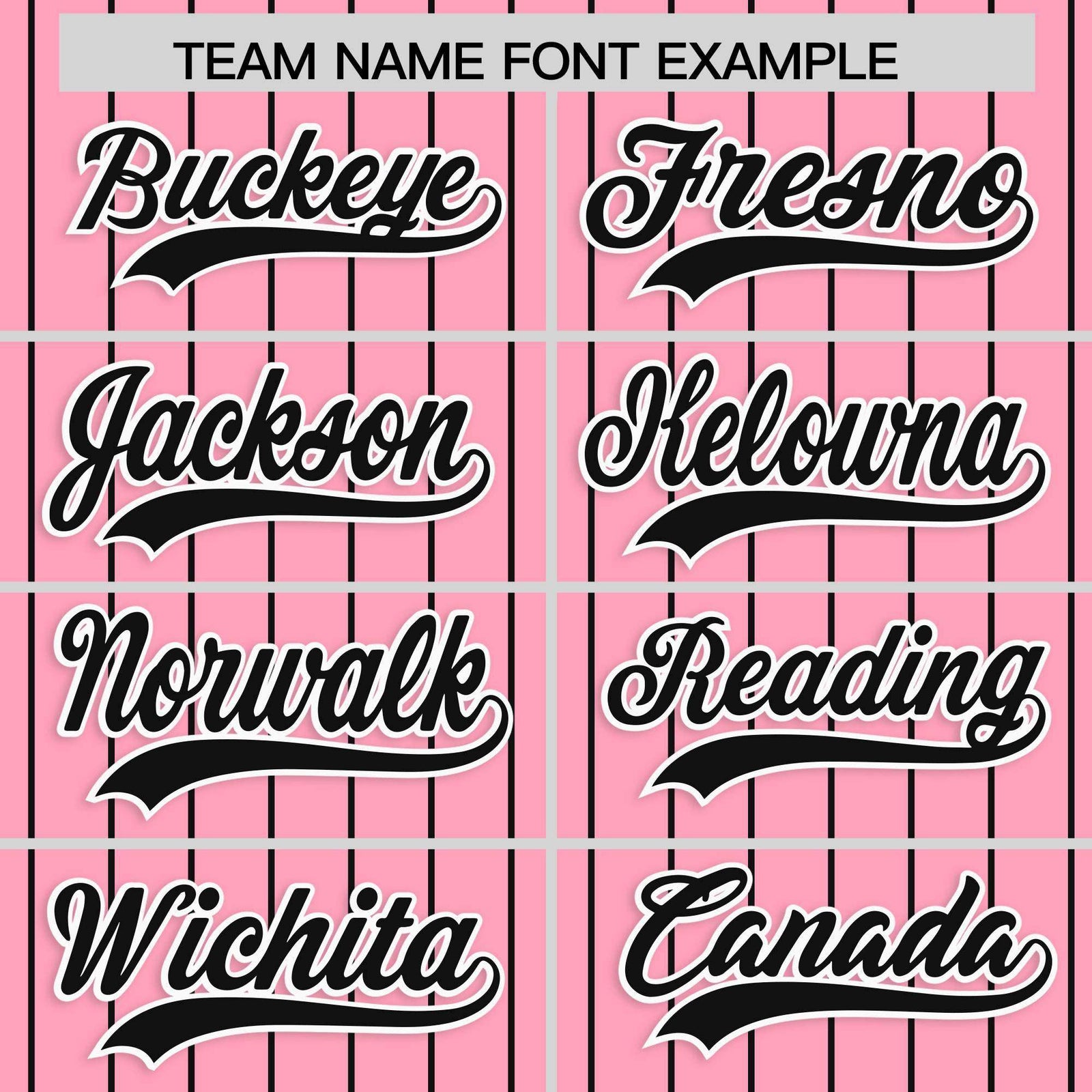 Custom Light Pink Black Stripe Fashion Raglan Sleeves Authentic Baseball Jersey