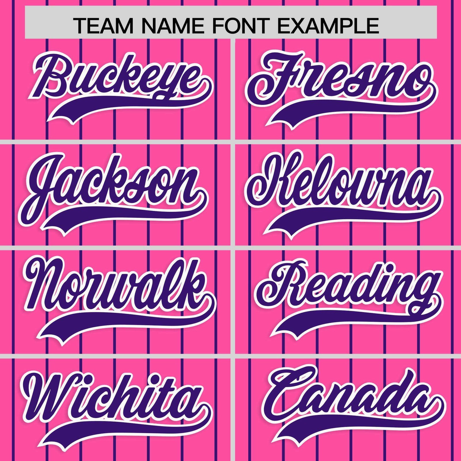 Custom Pink Purple Stripe Fashion Raglan Sleeves Authentic Baseball Jersey