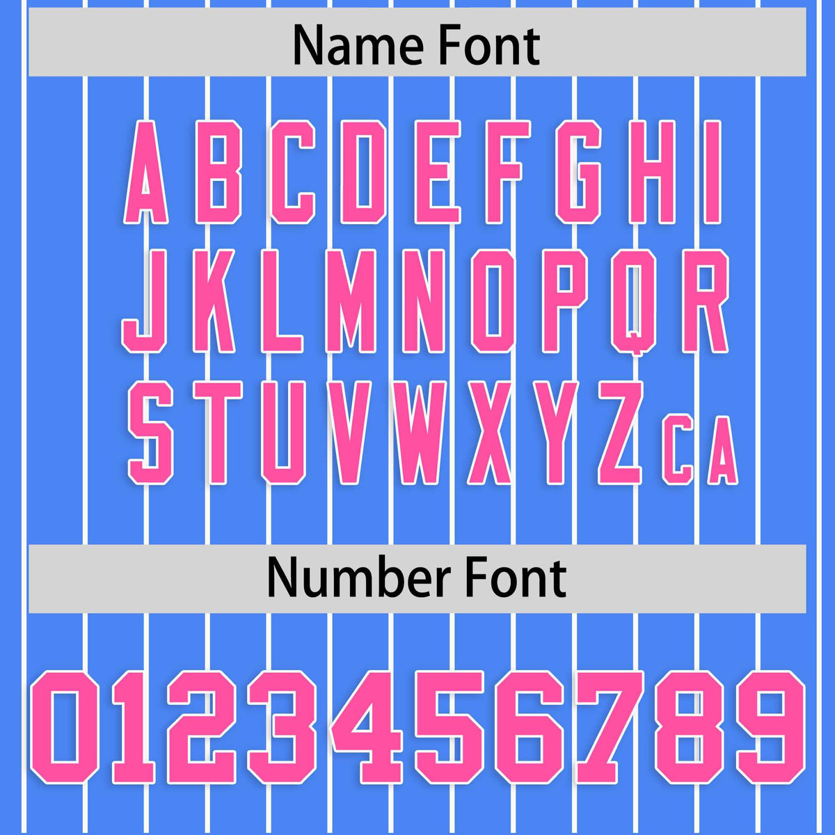 Custom Powder Blue Pink Stripe Fashion Raglan Sleeves Authentic Baseball Jersey