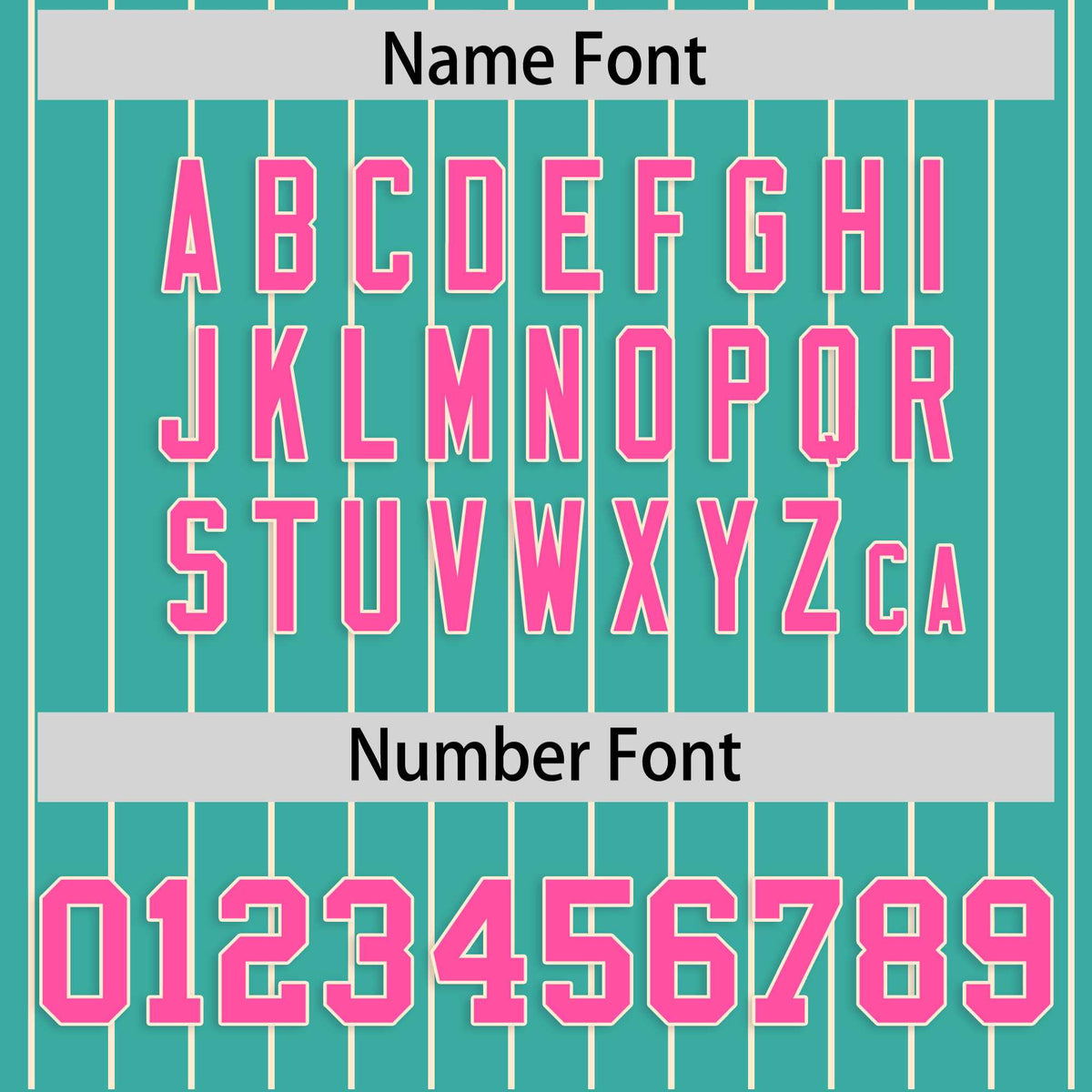 Custom Bright Green Pink Stripe Fashion Raglan Sleeves Authentic Baseball Jersey