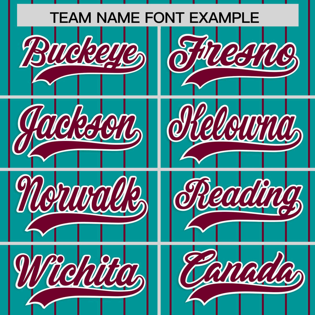 Custom Aqua Crimson Stripe Fashion Raglan Sleeves Authentic Baseball Jersey