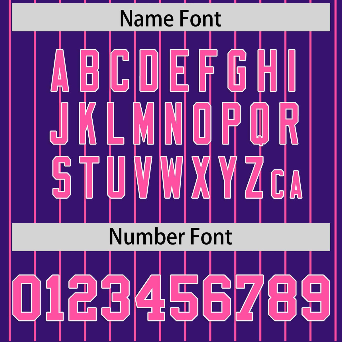 Custom Purple Pink Stripe Fashion Raglan Sleeves Authentic Baseball Jersey