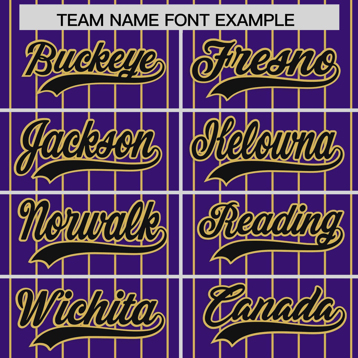 Custom Purple Old Gold Stripe Fashion Raglan Sleeves Authentic Baseball Jersey