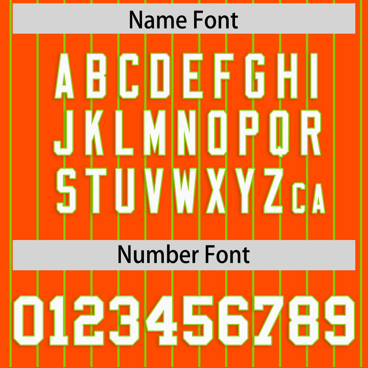 Custom Orange Neon Green Stripe Fashion Raglan Sleeves Authentic Baseball Jersey