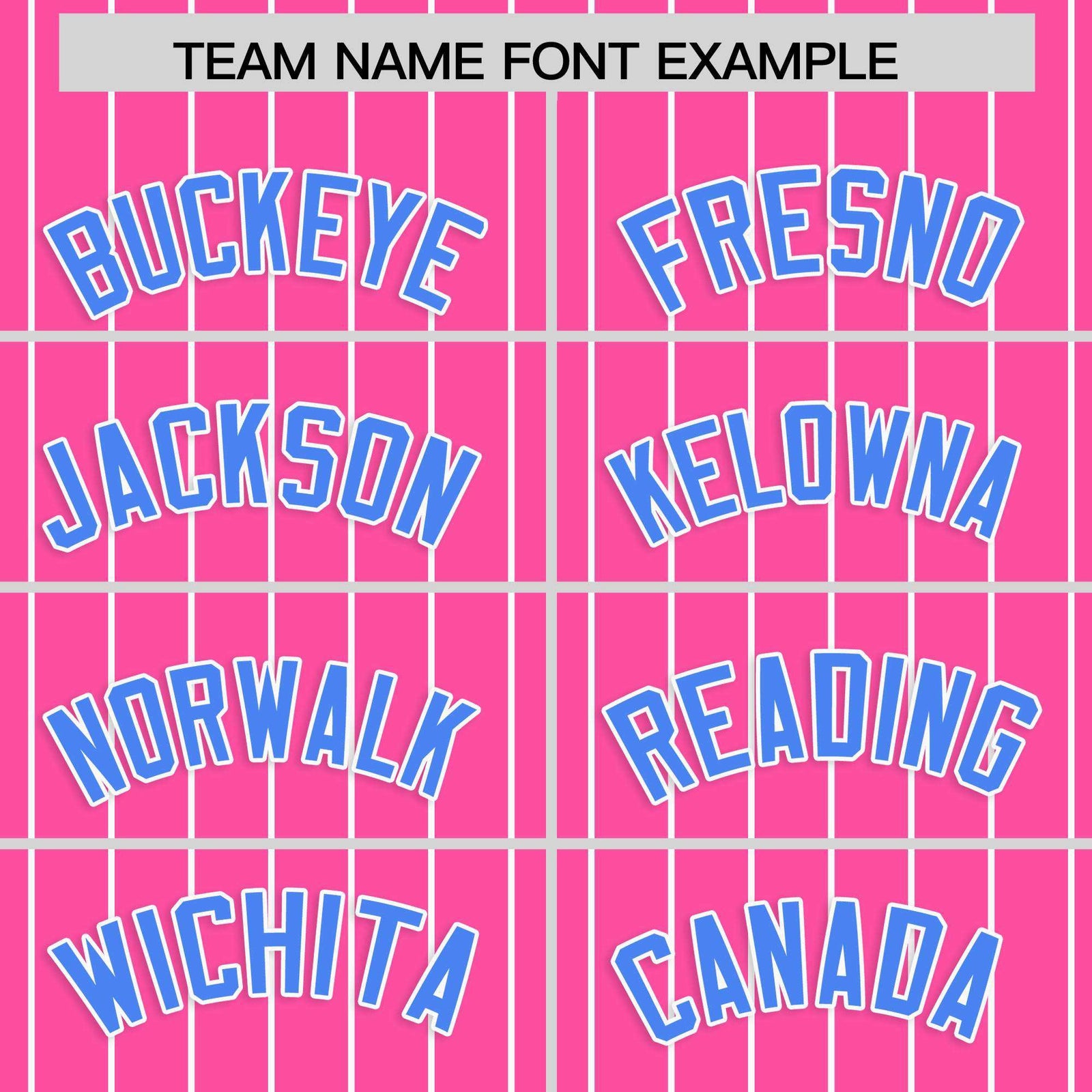 Custom Pink Powder Blue Stripe Fashion Raglan Sleeves Authentic Baseball Jersey