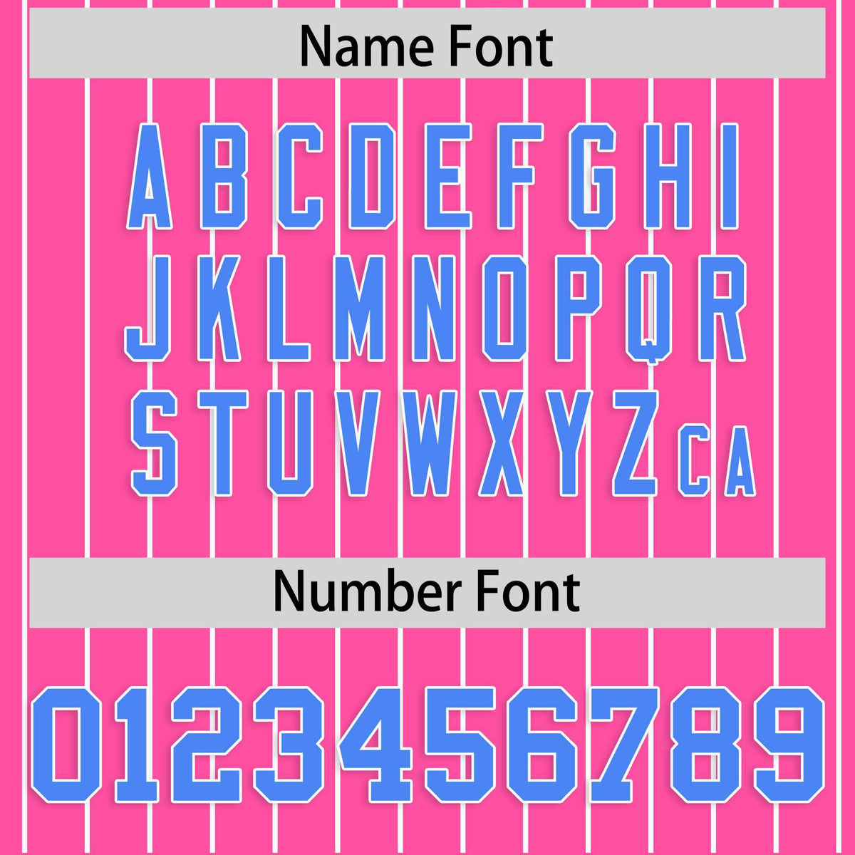 Custom Pink Powder Blue Stripe Fashion Raglan Sleeves Authentic Baseball Jersey