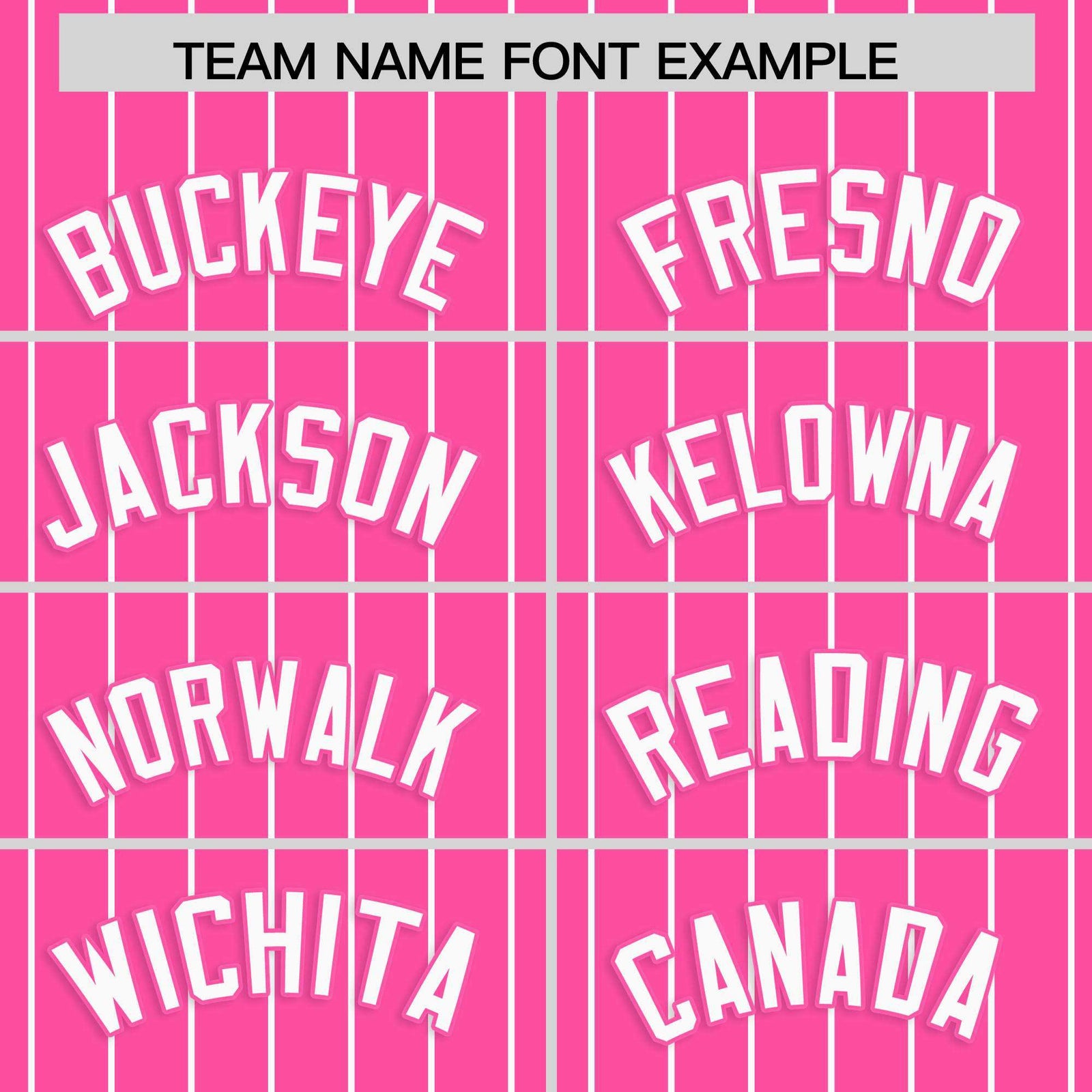 Custom Pink White Stripe Fashion Raglan Sleeves Authentic Baseball Jersey