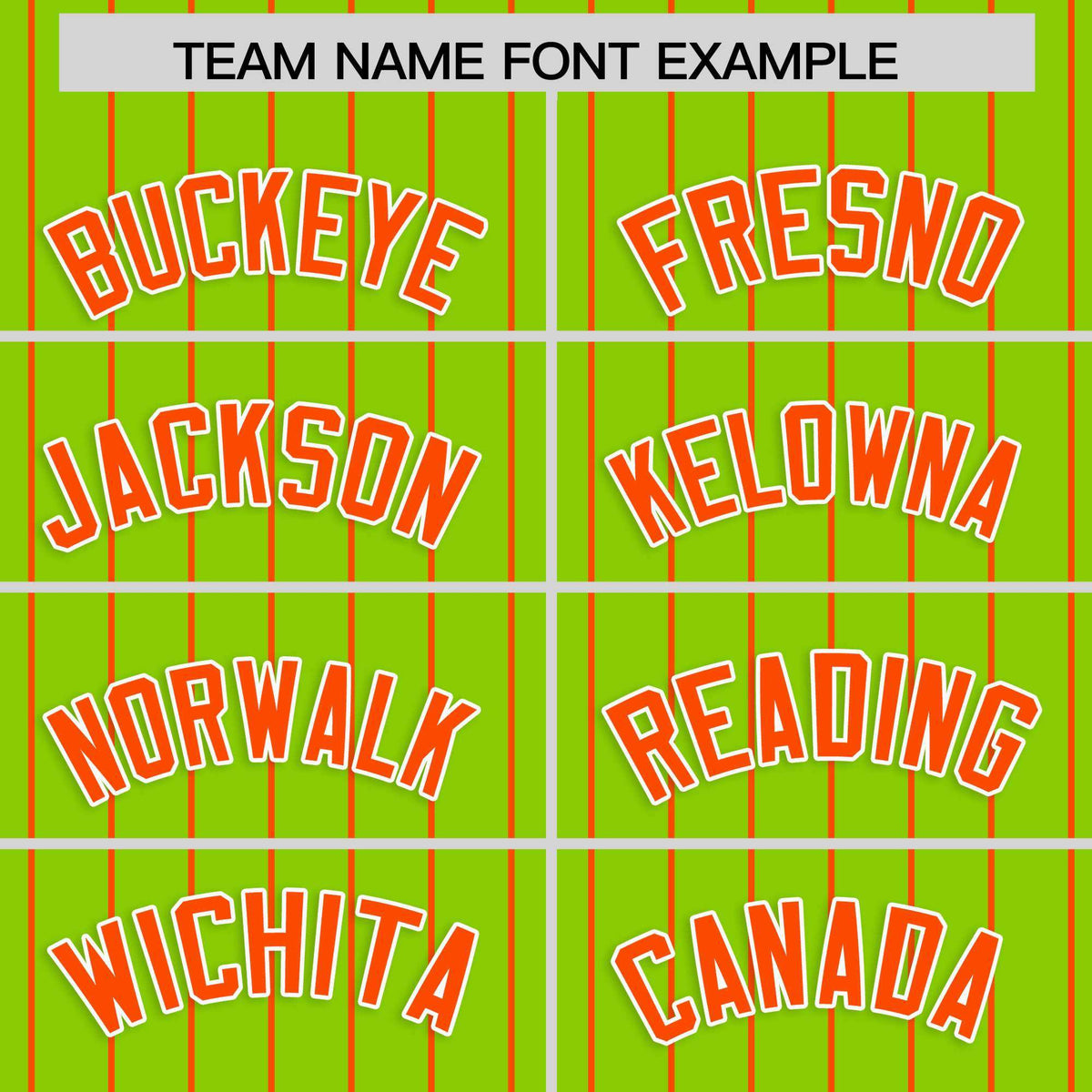 Custom Neon Green Orange Stripe Fashion Raglan Sleeves Authentic Baseball Jersey