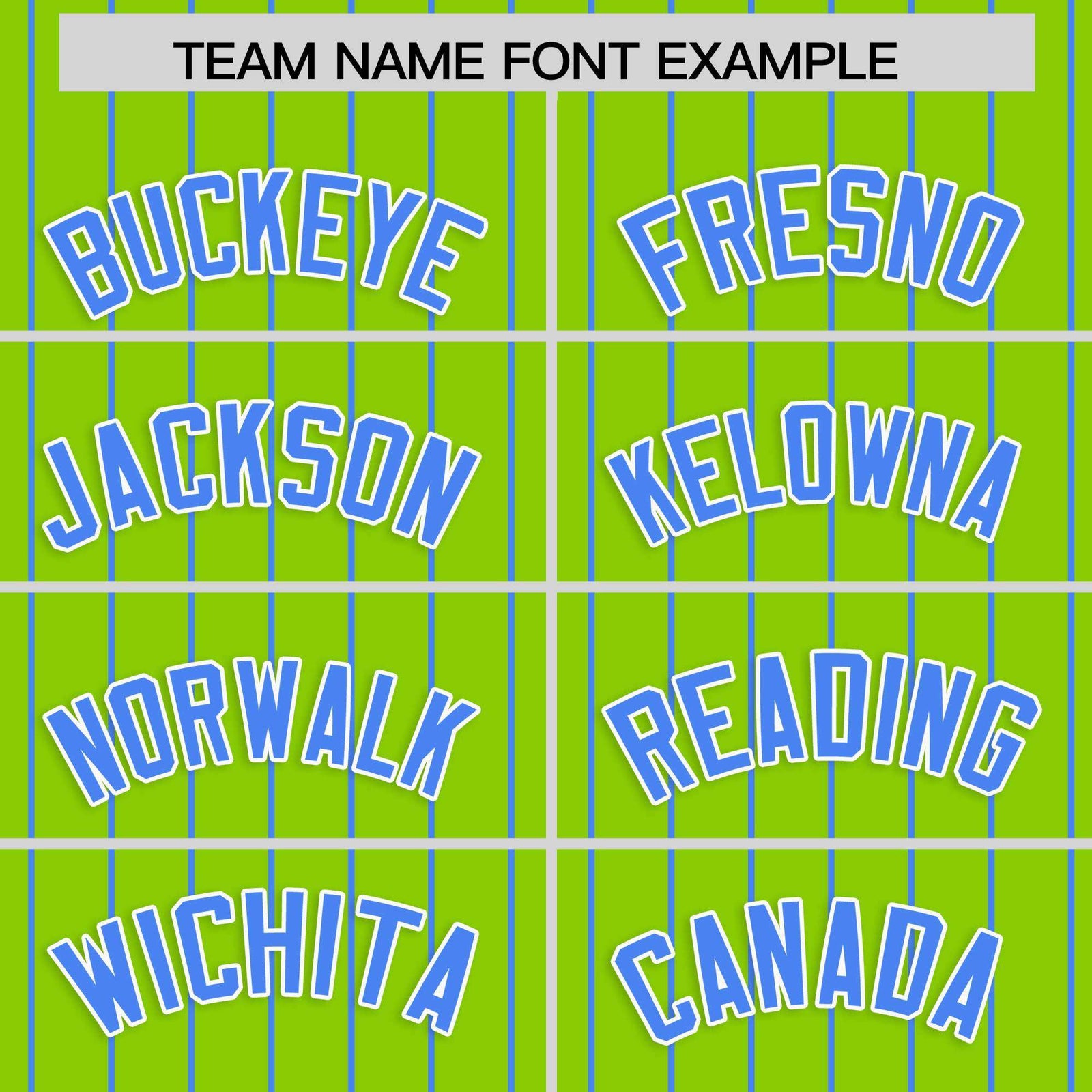 Custom Neon Green Powder Blue Stripe Fashion Raglan Sleeves Authentic Baseball Jersey