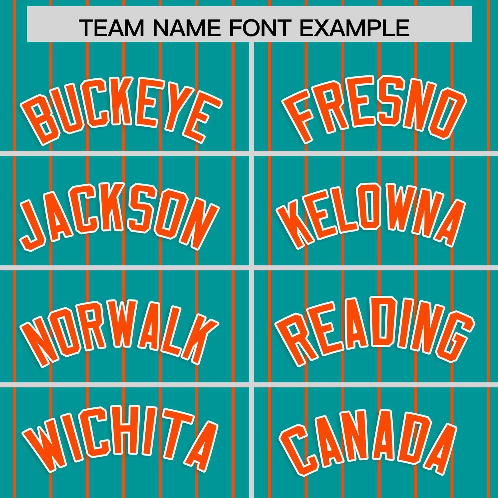 Custom Aqua Orange Stripe Fashion Raglan Sleeves Authentic Baseball Jersey