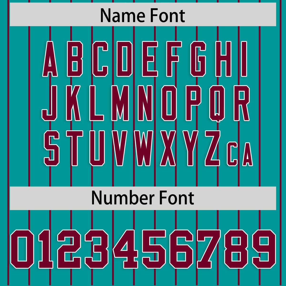 Custom Aqua Crimson Stripe Fashion Raglan Sleeves Authentic Baseball Jersey