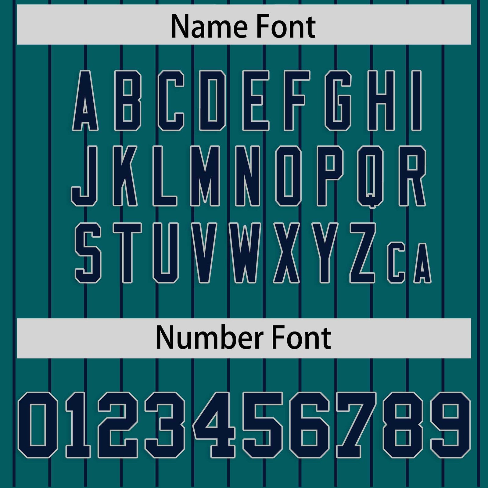 Custom Aqua Navy Stripe Fashion Raglan Sleeves Authentic Baseball Jersey