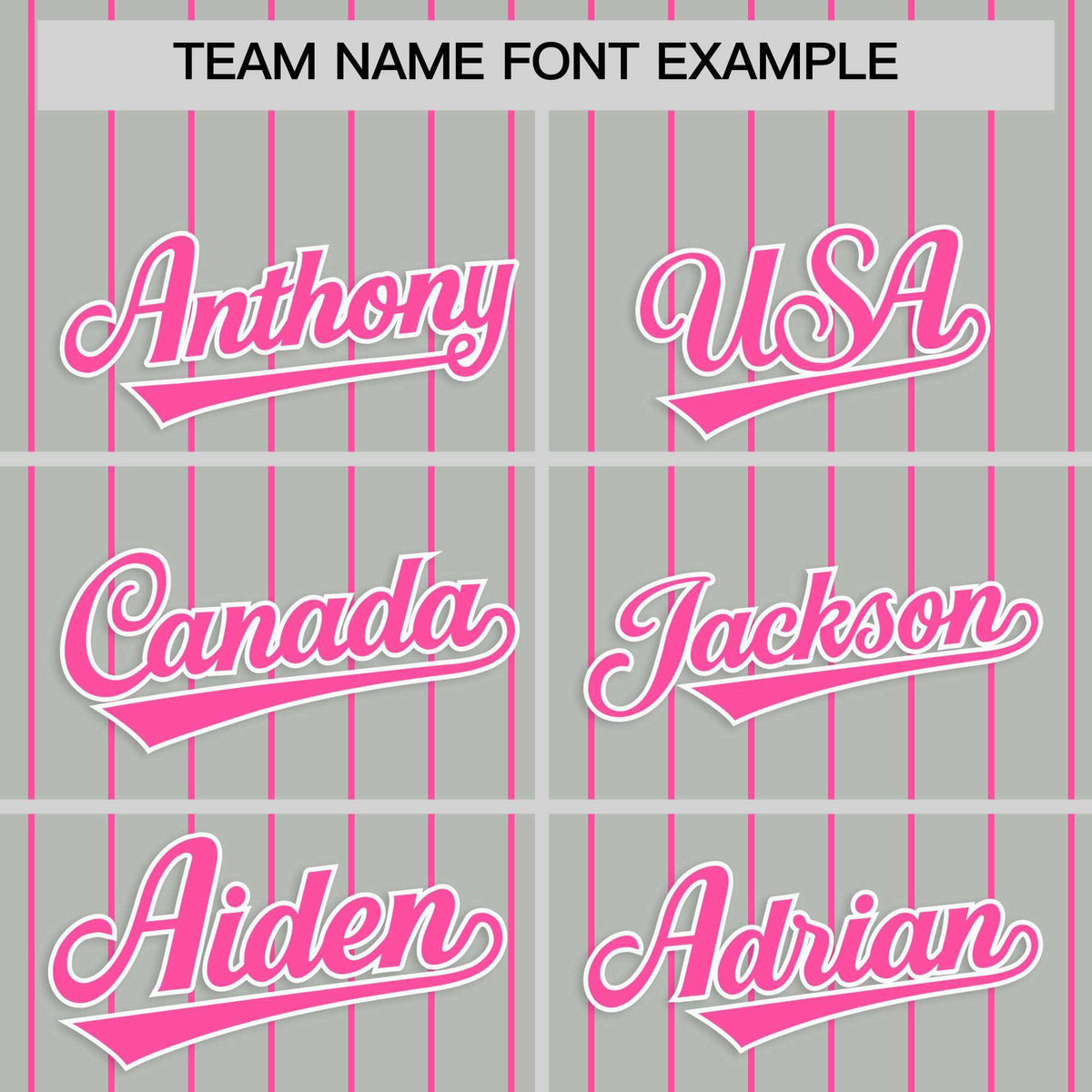 Custom Gray Pink Stripe Fashion Raglan Sleeves Authentic Baseball Jersey