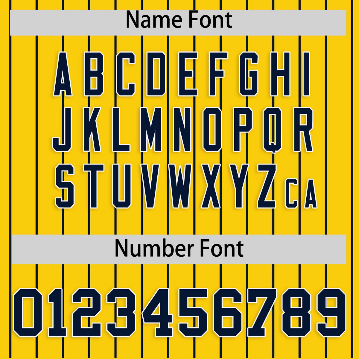 Custom Gold Navy Stripe Fashion Raglan Sleeves Authentic Baseball Jersey