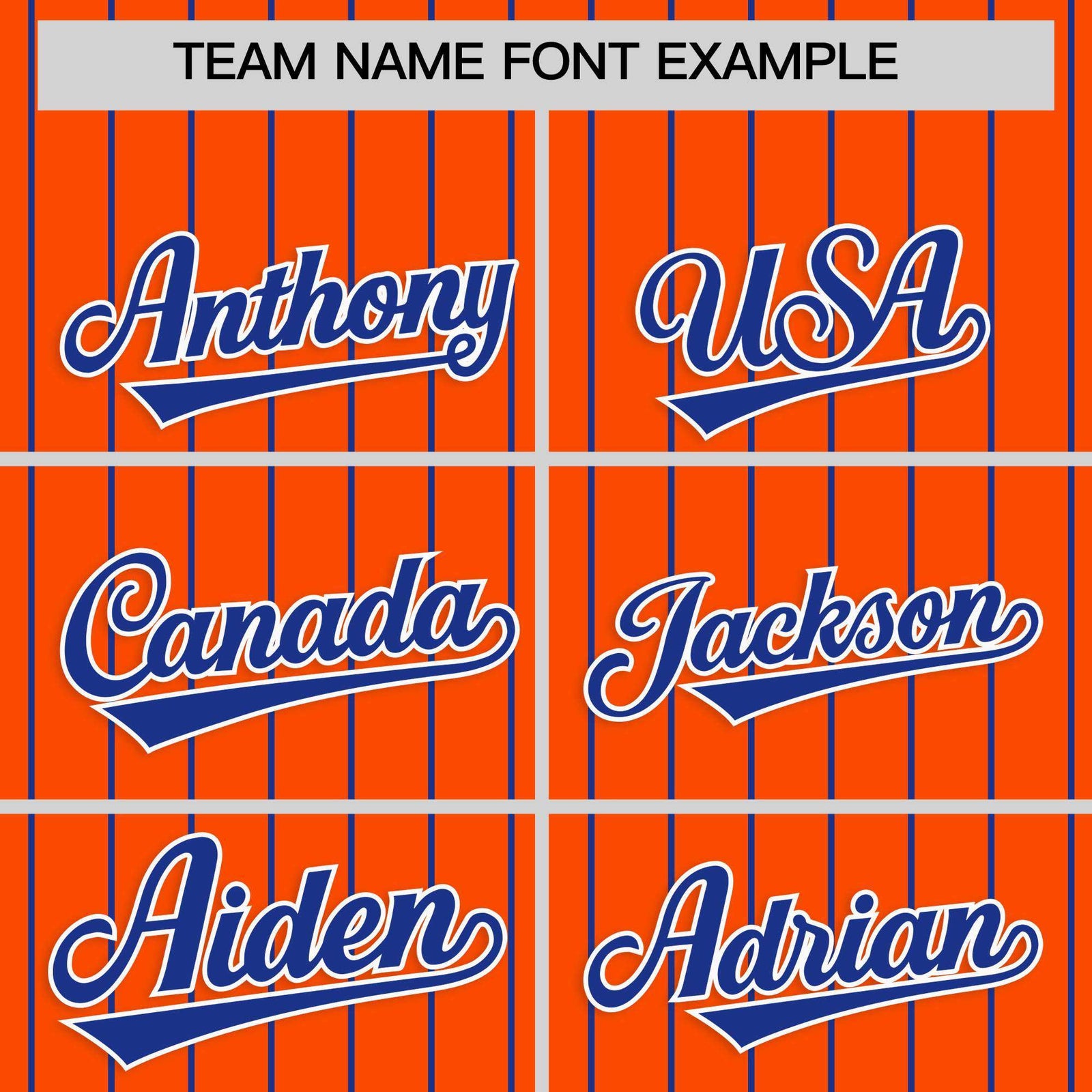 Custom Orange Royal Stripe Fashion Raglan Sleeves Authentic Baseball Jersey