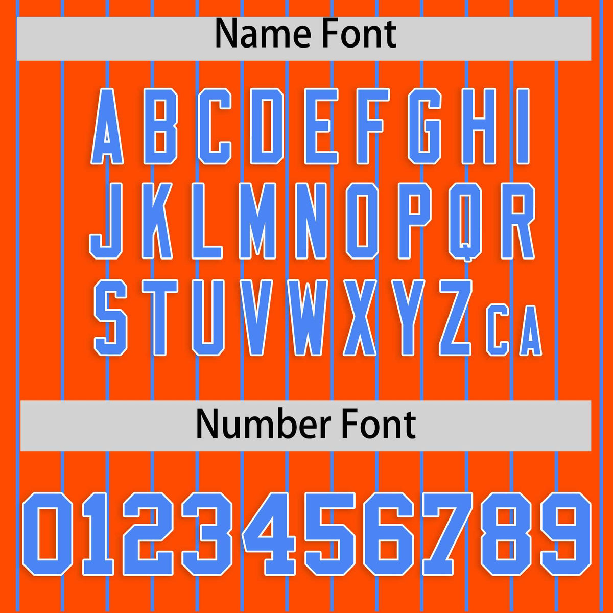 Custom Orange Powder Blue Stripe Fashion Raglan Sleeves Authentic Baseball Jersey