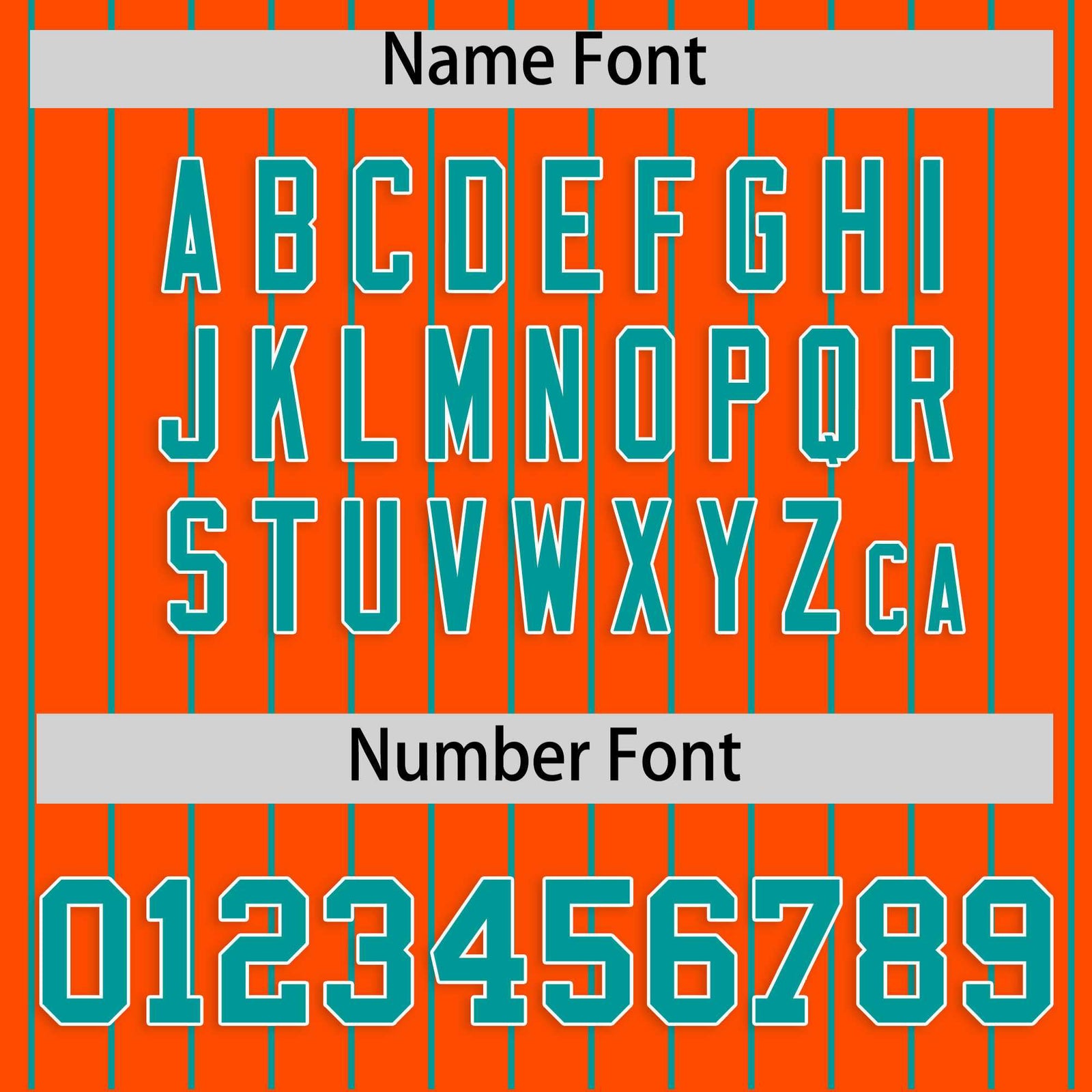 Custom Orange Aqua Stripe Fashion Raglan Sleeves Authentic Baseball Jersey