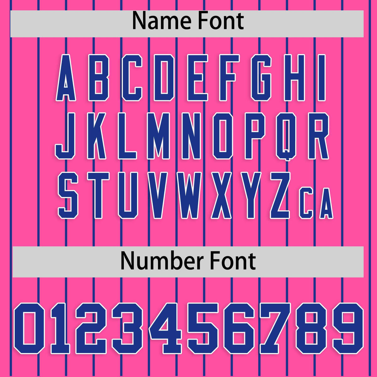 Custom Pink Royal Stripe Fashion Raglan Sleeves Authentic Baseball Jersey