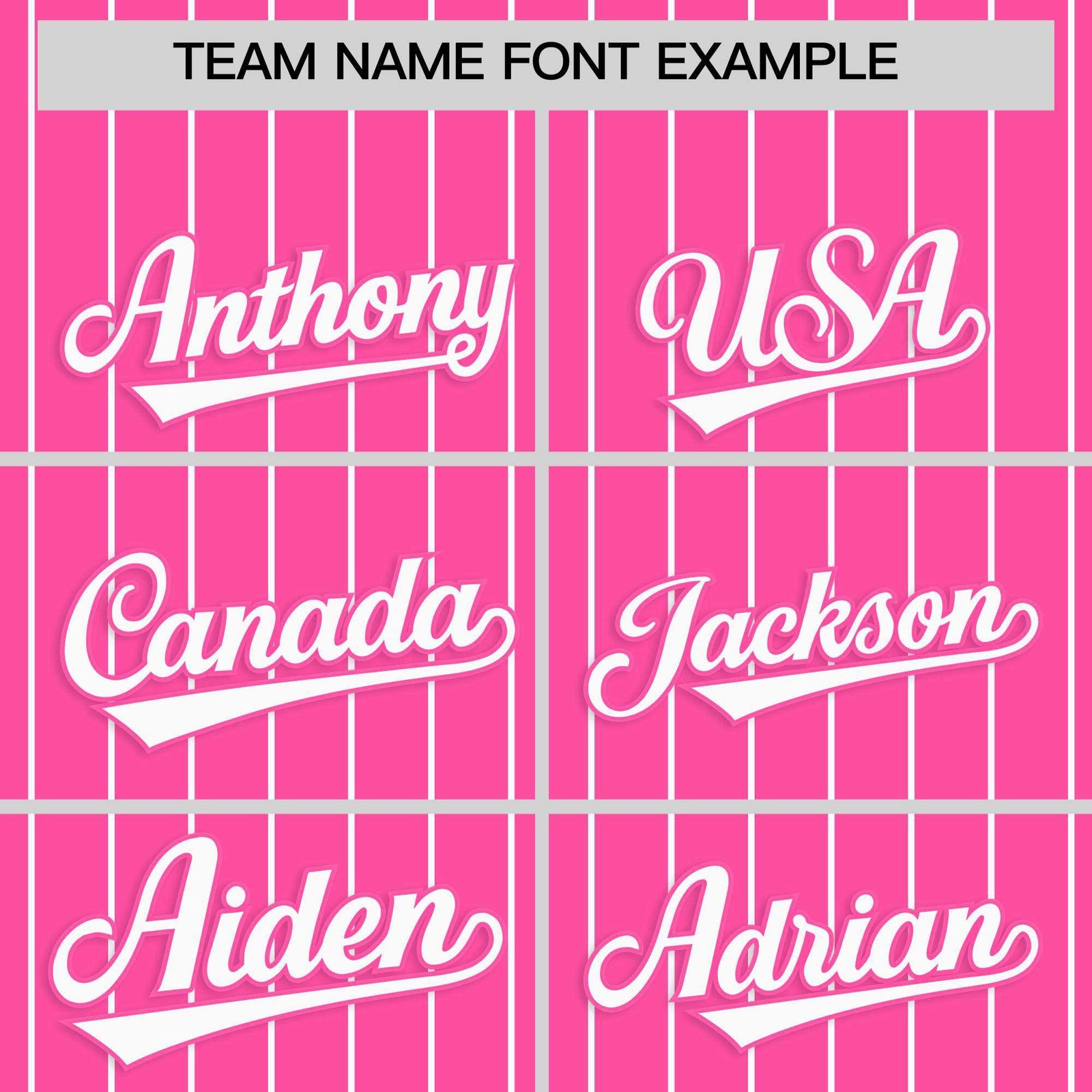 Custom Pink White Stripe Fashion Raglan Sleeves Authentic Baseball Jersey