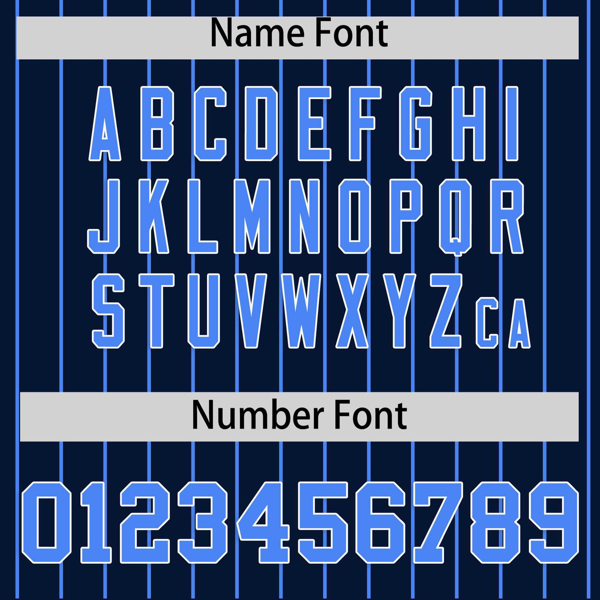 Custom Navy Powder Blue Stripe Fashion Raglan Sleeves Authentic Baseball Jersey