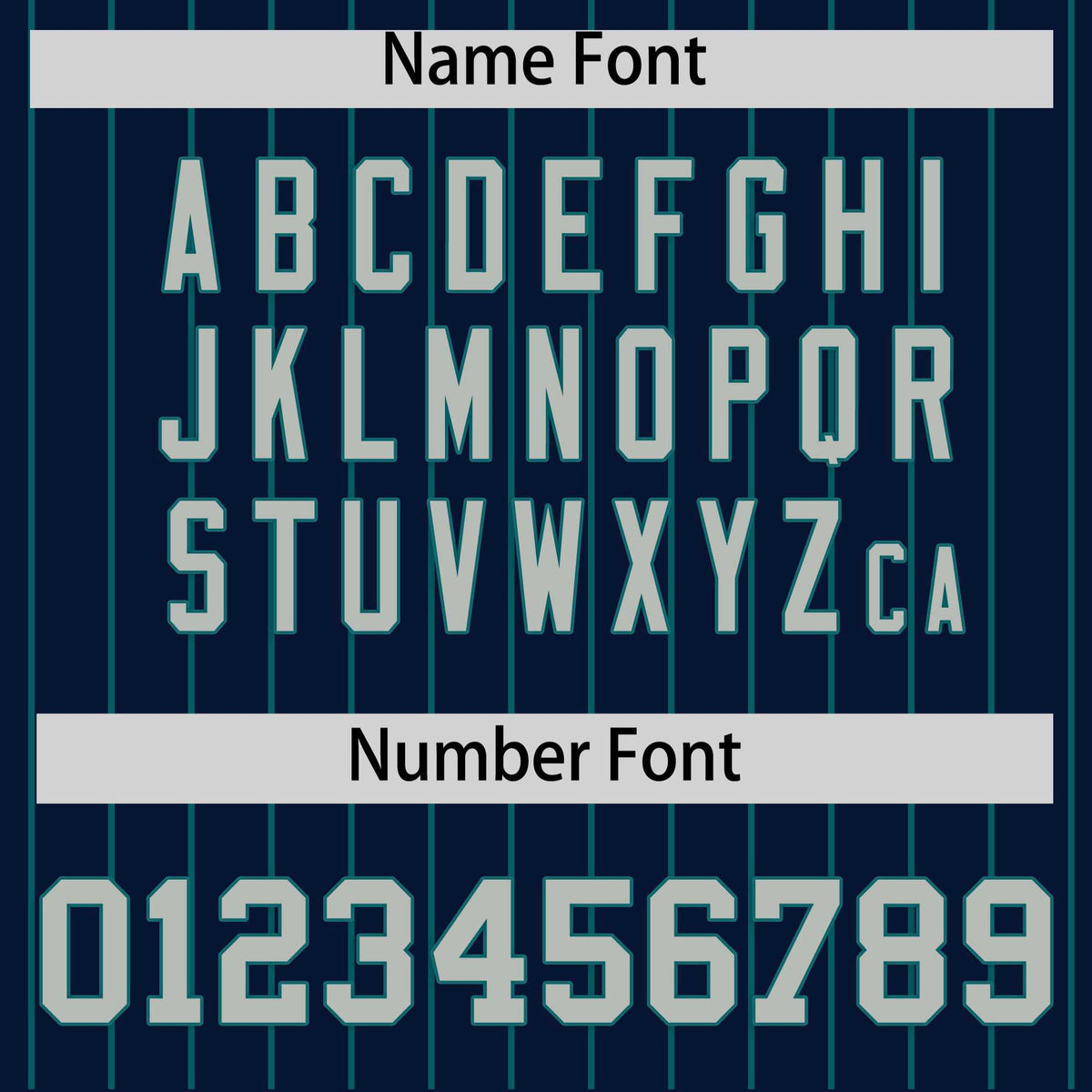 Custom Navy Aqua Stripe Fashion Raglan Sleeves Authentic Baseball Jersey