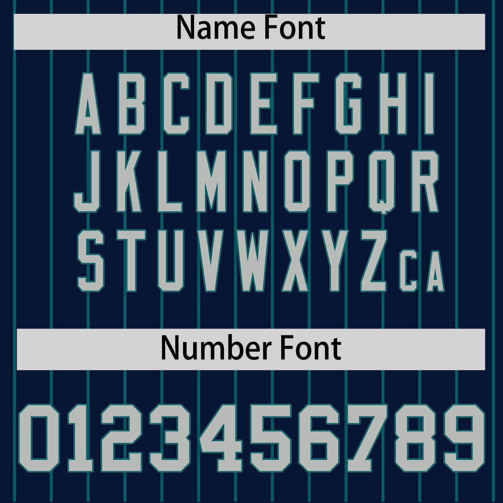 Custom Navy Aqua Stripe Fashion Raglan Sleeves Authentic Baseball Jersey