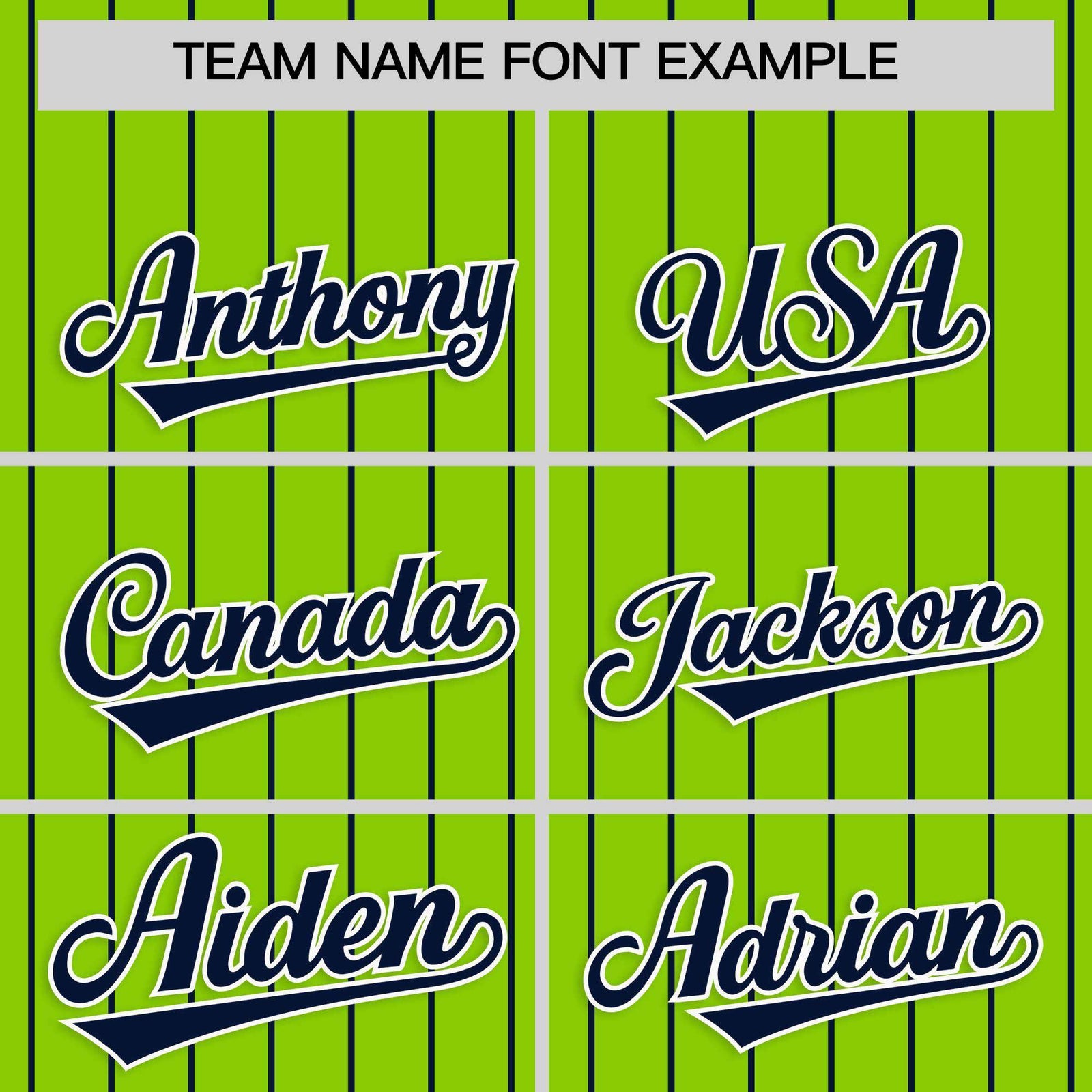 Custom Neon Green Navy Stripe Fashion Raglan Sleeves Authentic Baseball Jersey