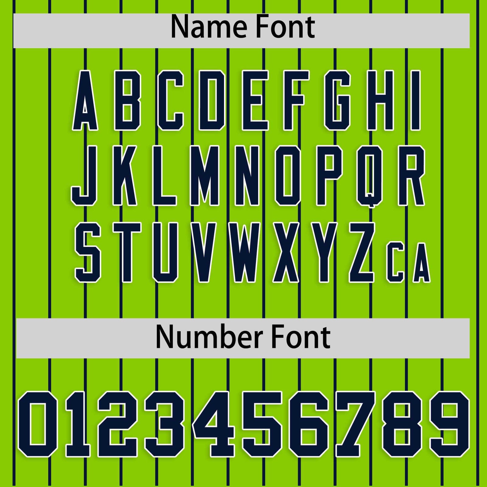 Custom Neon Green Navy Stripe Fashion Raglan Sleeves Authentic Baseball Jersey