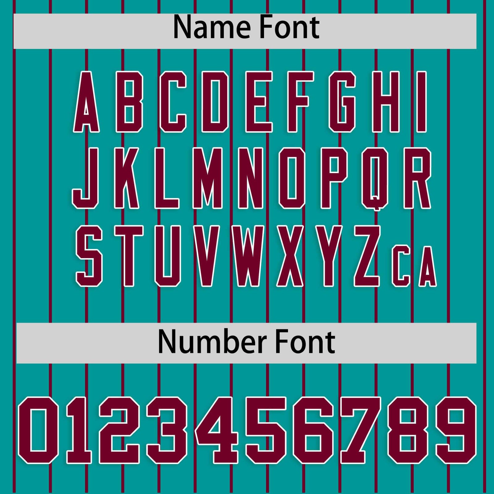 Custom Aqua Crimson Stripe Fashion Raglan Sleeves Authentic Baseball Jersey