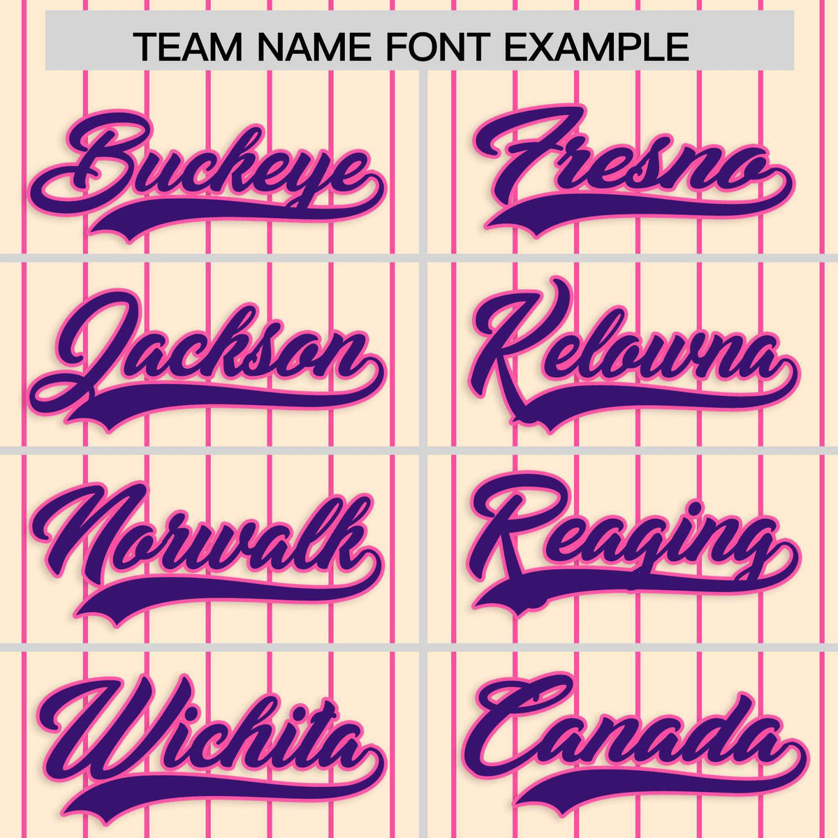 Custom Cream Pink Stripe Fashion Raglan Sleeves Authentic Baseball Jersey