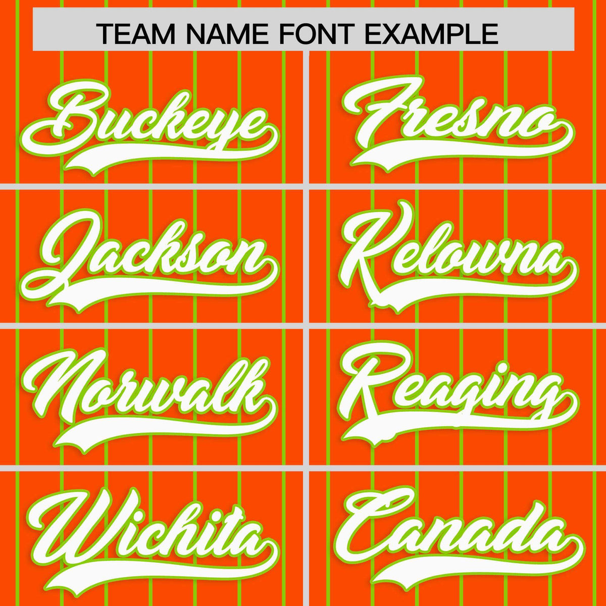 Custom Orange Neon Green Stripe Fashion Raglan Sleeves Authentic Baseball Jersey