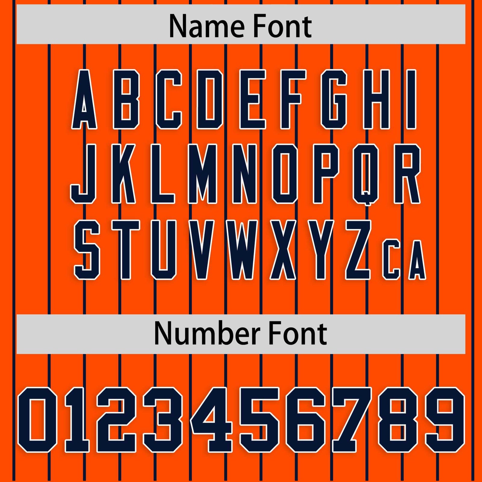 Custom Orange Navy Stripe Fashion Raglan Sleeves Authentic Baseball Jersey