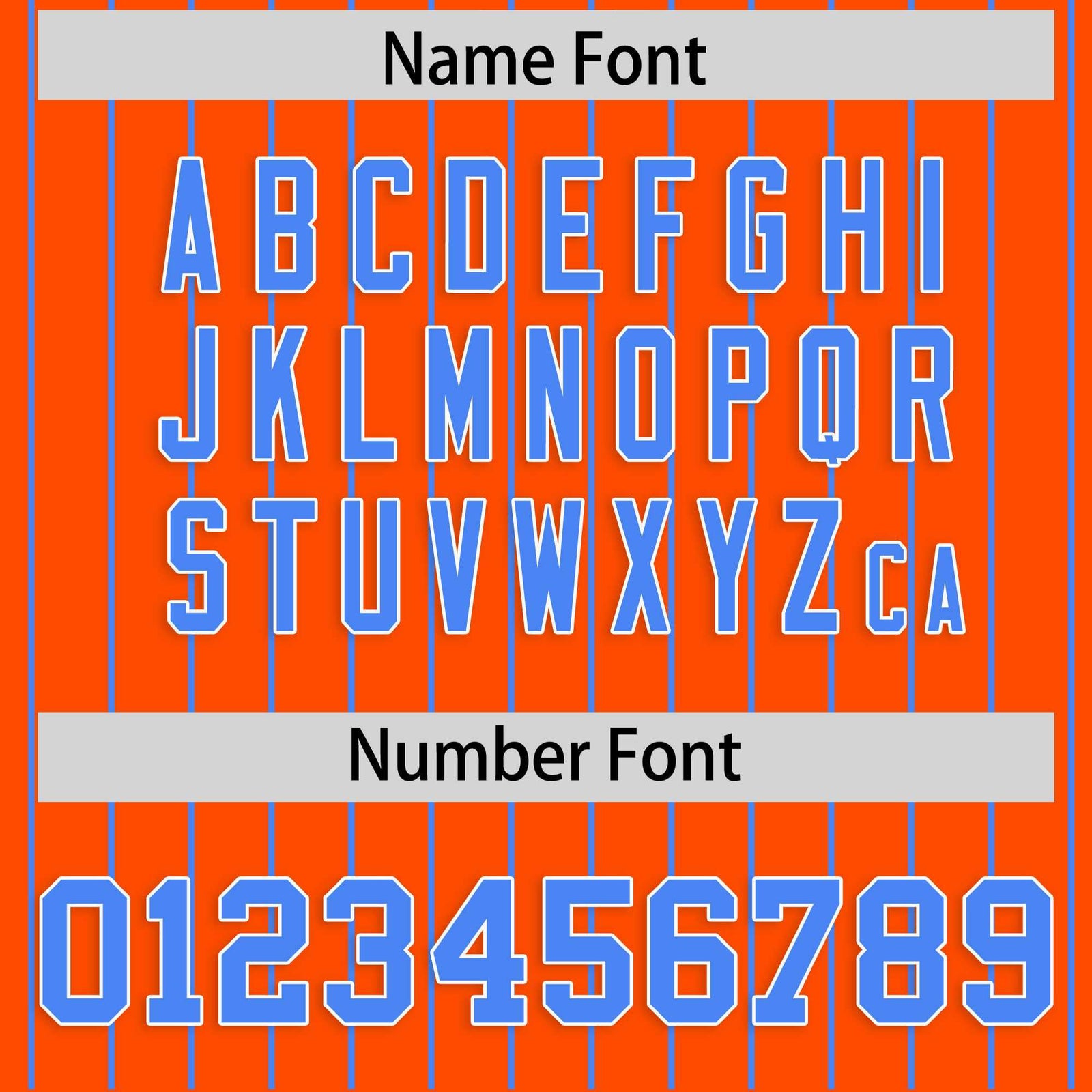 Custom Orange Powder Blue Stripe Fashion Raglan Sleeves Authentic Baseball Jersey