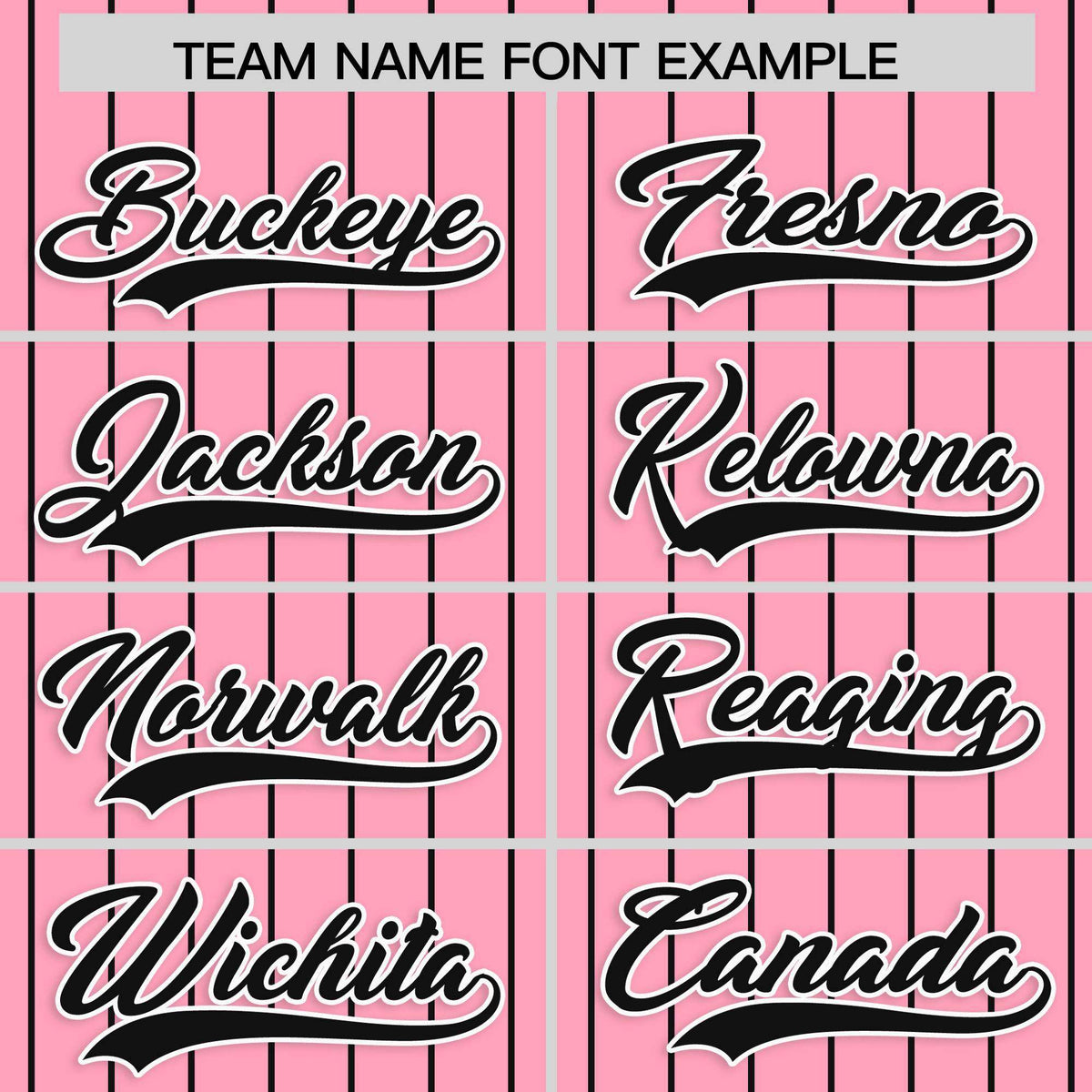 Custom Light Pink Black Stripe Fashion Raglan Sleeves Authentic Baseball Jersey