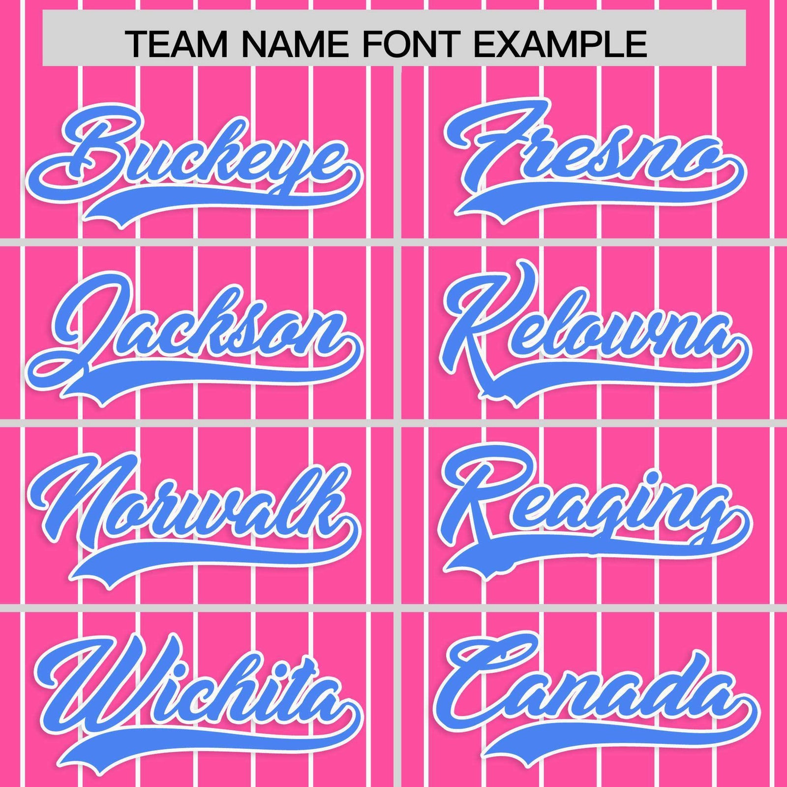 Custom Pink Powder Blue Stripe Fashion Raglan Sleeves Authentic Baseball Jersey