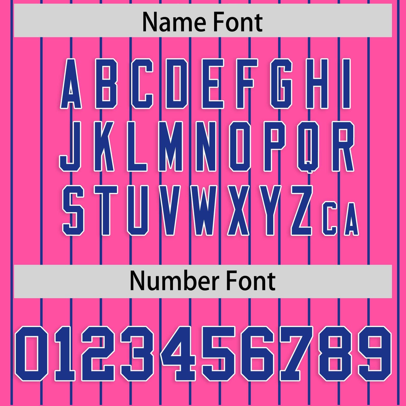 Custom Pink Royal Stripe Fashion Raglan Sleeves Authentic Baseball Jersey