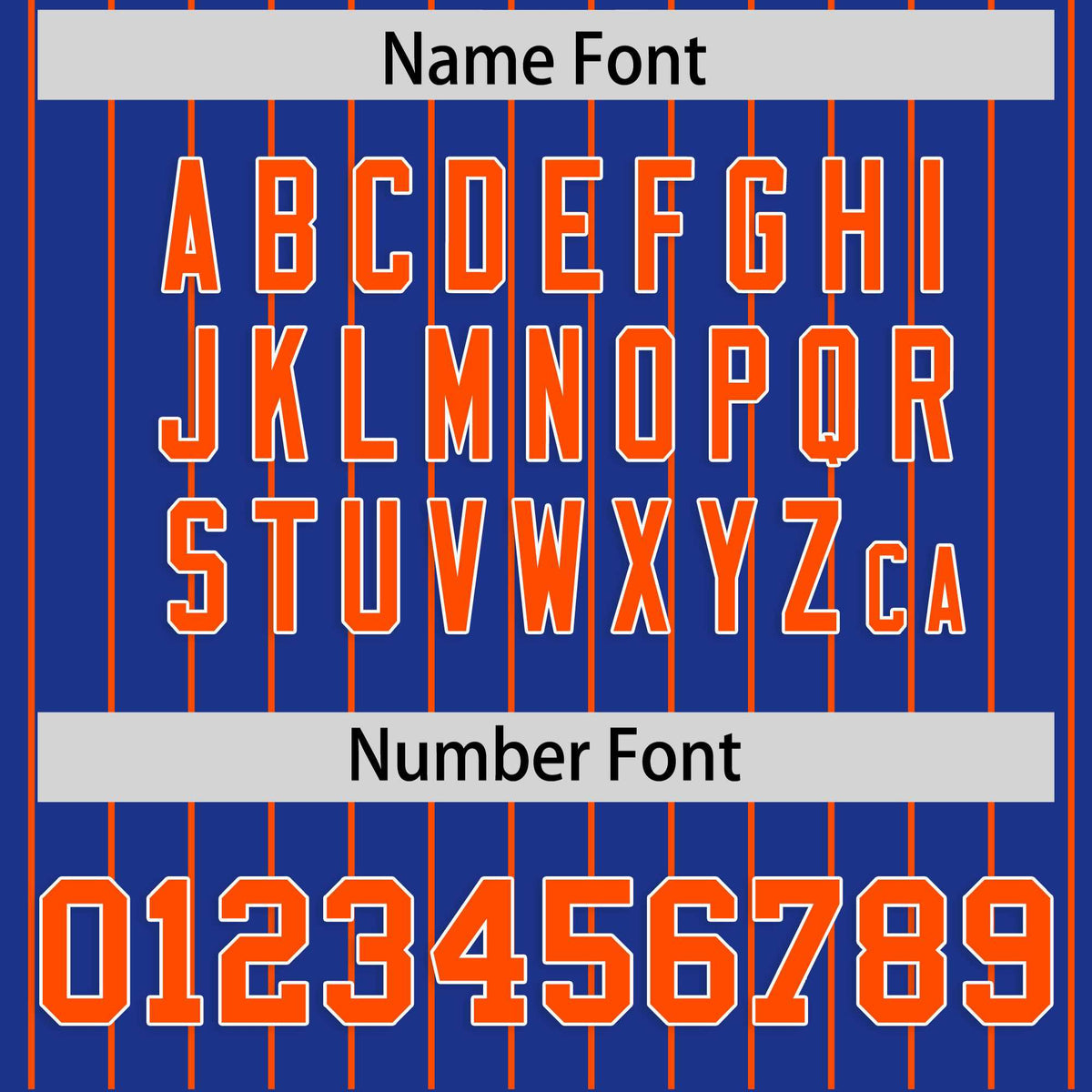 Custom Royal Orange Stripe Fashion Raglan Sleeves Authentic Baseball Jersey