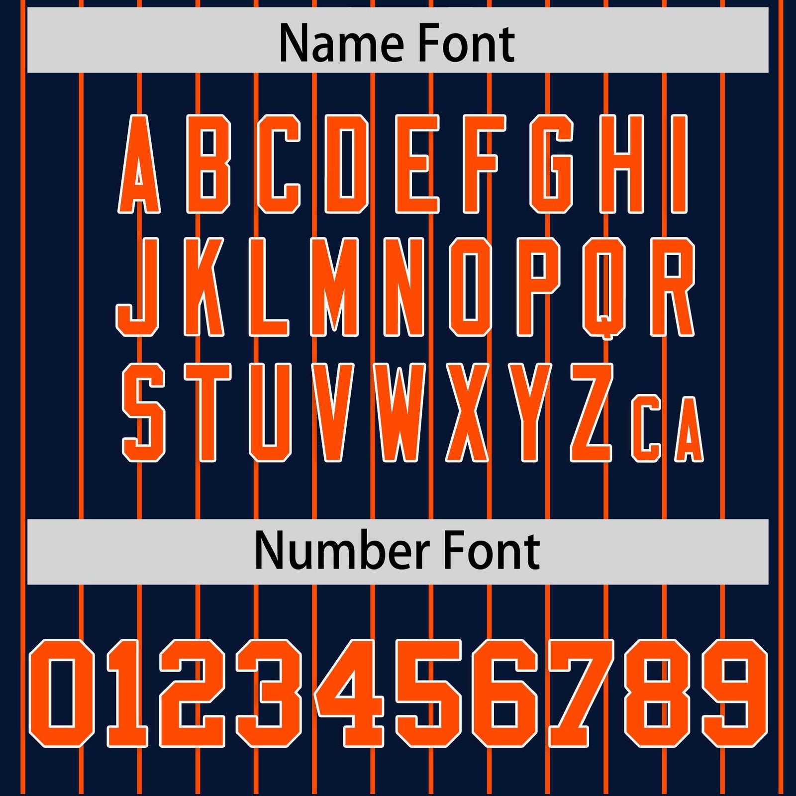 Custom Navy Orange Stripe Fashion Raglan Sleeves Authentic Baseball Jersey