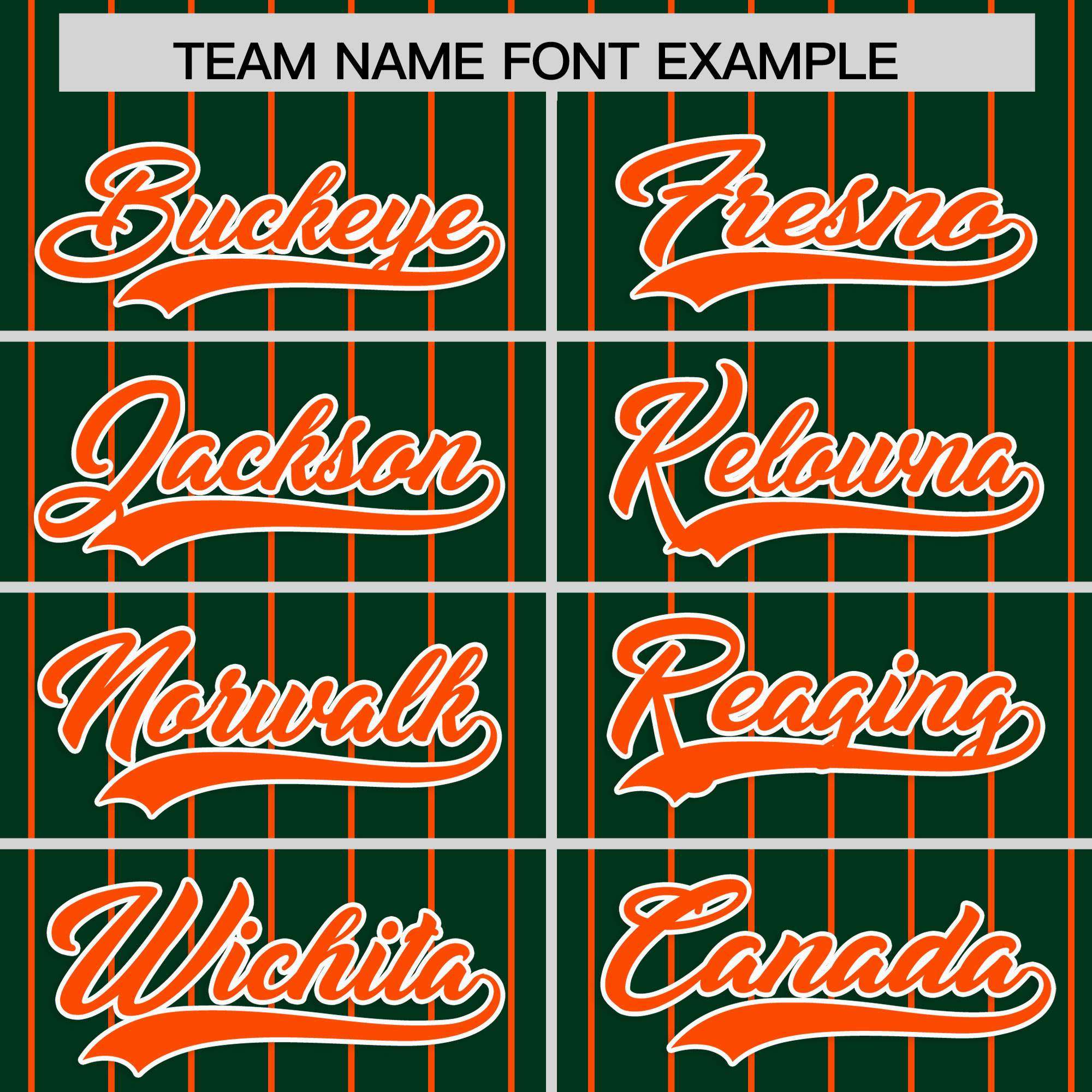 Custom Green Orange Stripe Fashion Raglan Sleeves Authentic Baseball Jersey